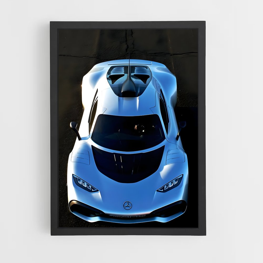 Poster magnifique Amg project one – affiche Mercedes (vue 2)